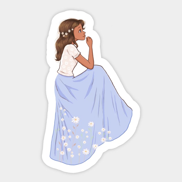 Daydreaming Sticker by komkommermeisje